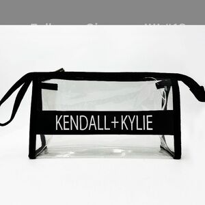 NWOT Kendall & Kylie Clear Makeup Bag